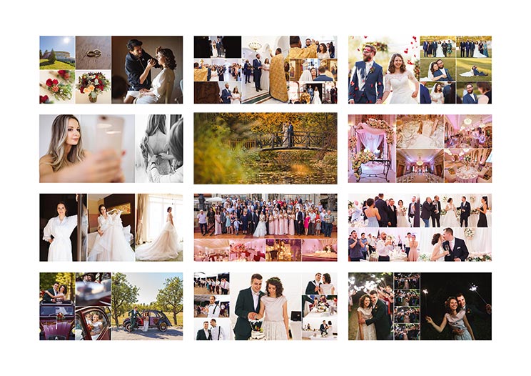 Wedding photobooks design